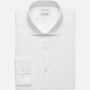 NWT Calvin Klein Infinite Slim Fit Dress Shirt - Men’s Size 15.5 34/35 White
